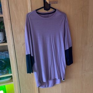Patagonia maybe and Black Men's biking 3/4 length shirt